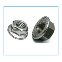 DIN6923 Aço Carbono Hex Flange Nut